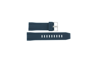 Watch strap Calypso K5796-2 Plastic Blue 24mm