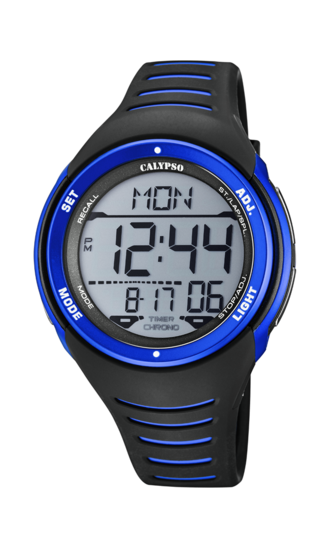 Watch strap Calypso K5807-4 Plastic Black