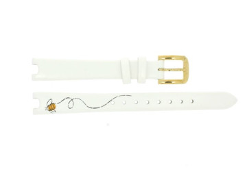Watch strap Kate Spade New York KSW1416 Leather White 12mm