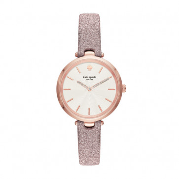 Watch strap Kate Spade New York KSW1474 Leather Pink