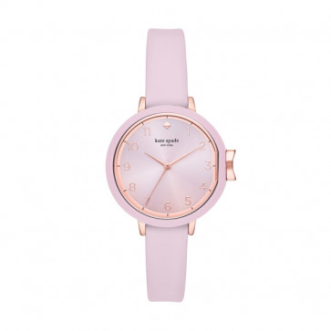 Watch strap Kate Spade New York KSW1477 Leather Pink 12mm