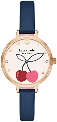 Watch strap Kate Spade New York KSW9057 Leather Blue 10mm