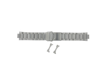 Watch strap Seiko SRPD61K1 / 4R36-07G0 / 5 Sports / M0KWX13J0 Steel 22mm