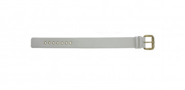 Watch strap Marc by Marc Jacobs MBM1150 Leather White 21mm