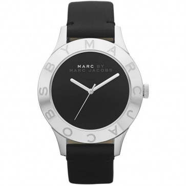 Watch strap Marc by Marc Jacobs MBM1169 / MBM1205 / MBM3242 Leather Black 18mm