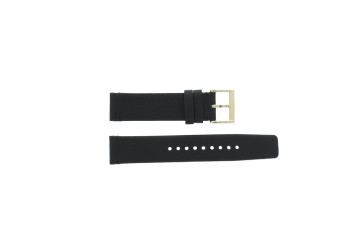Watch strap Marc by Marc Jacobs MBM1264 Leather Black 20mm