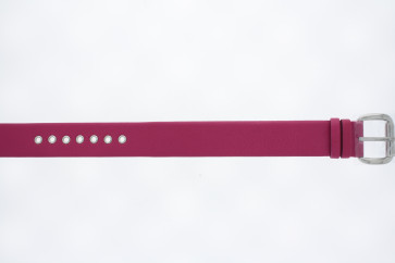 Watch strap Marc by Marc Jacobs MBM1286 Leather Pink 20mm