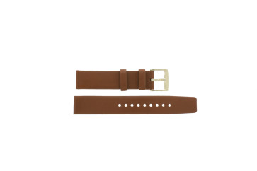 Watch strap Marc by Marc Jacobs MBM1316 Leather Cognac 18mm