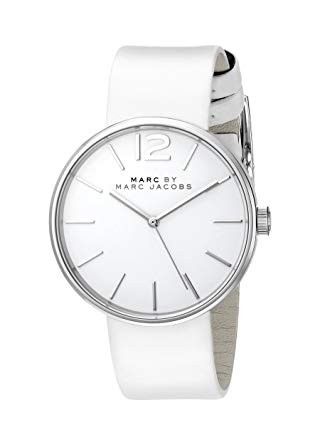 Watch strap Marc by Marc Jacobs MBM1361 Leather White 18mm