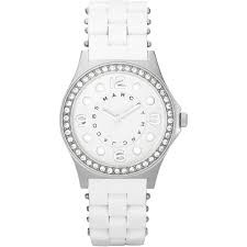 Watch strap Marc by Marc Jacobs MBM2535 Steel White 18mm