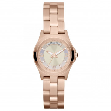 Watch strap Marc by Marc Jacobs MBM3235 Steel Rosé 14mm