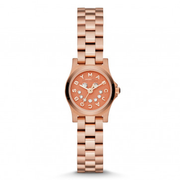Watch strap Marc by Marc Jacobs MBM3387 Steel Rosé 10mm