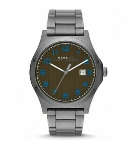 Watch strap Marc by Marc Jacobs MBM5044 Steel Anthracite grey 22mm