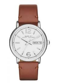 Watch strap Marc by Marc Jacobs MBM8649 Leather Brown 20mm
