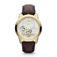 Fossil CH2882 watch strap Leather 22mm
