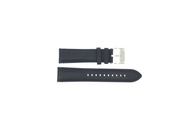 Watch strap Fossil ME3111 Leather Blue 22mm