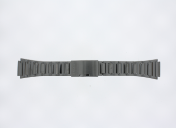 Watch strap Fossil ME3206 Steel Grey 18mm