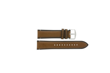 Watch strap Fossil FS5963 / ME3234 Leather Brown 22mm