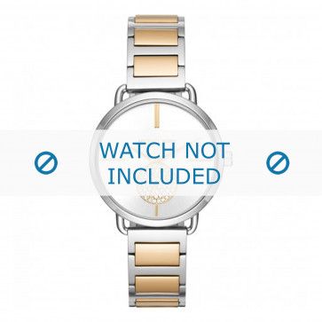 Michael Kors watch strap MK3679 Metal Bi-color 16mm