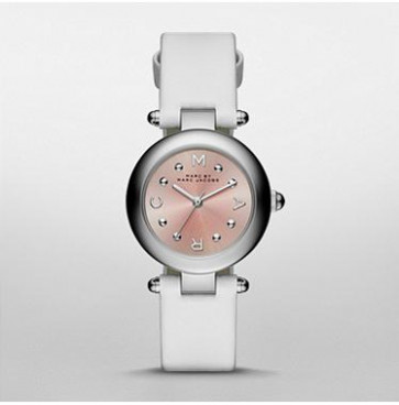 Watch strap Marc by Marc Jacobs MJ1411 Leather White 14mm