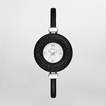 Watch strap Marc by Marc Jacobs MJ1429 Leather Black 8mm