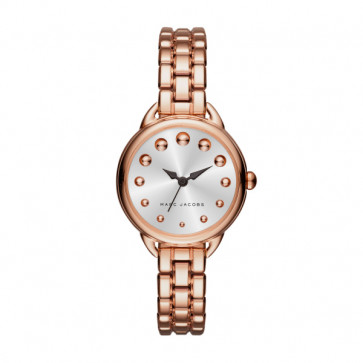 Watch strap Marc by Marc Jacobs MJ3496 Steel Rosé 10mm