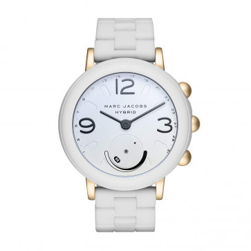 Watch strap Marc by Marc Jacobs MJT1004 Steel White 20mm