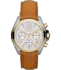 Michael kors leather watch strap deals