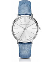 Michael kors hotsell blue strap watch