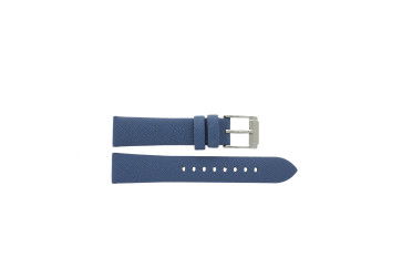 Watch strap Michael Kors MK2495 Leather Blue 18mm