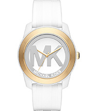 Watch strap Michael Kors MK2532 Silicone White 22mm