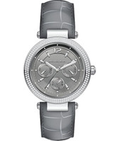 Watch strap Michael Kors MK2544 Leather Grey 21mm