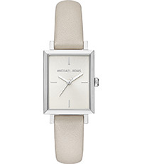 Watch strap Michael Kors MK2598 Leather Beige 14mm