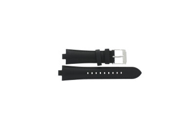 Watch strap Michael Kors MK2601 Leather Black 22mm