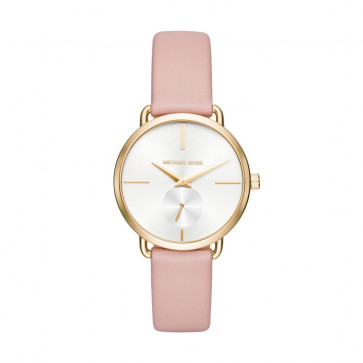 Watch strap Michael Kors MK2659 Leather Pink 16mm