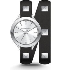 Watch strap Michael Kors MK2679 Leather Black 14mm