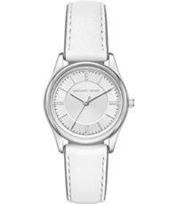 Watch strap Michael Kors MK2814 Leather Grey 18mm