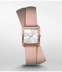 Watch strap Michael Kors MK2826 Steel Pink 16mm