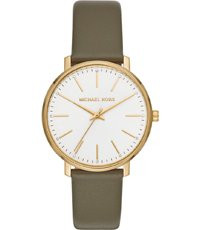 Michael kors deals watch band leather