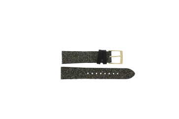Watch strap Michael Kors MK2878 Leather Black 18mm