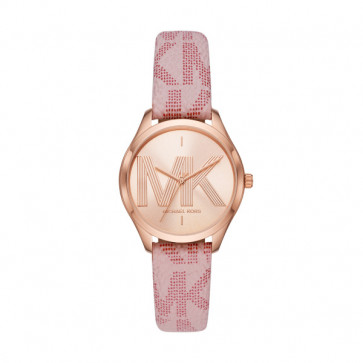 Watch strap Michael Kors MK2879 Plastic Pink 16mm