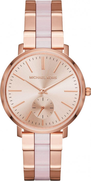 Watch strap Michael Kors MK3661 Steel Rosé 18mm