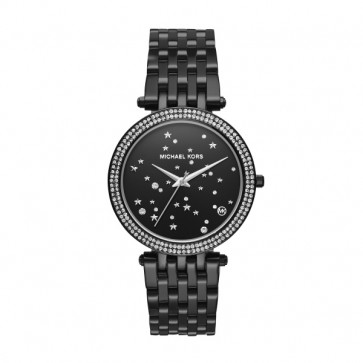 Watch strap Michael Kors MK3787 Steel Black 20mm