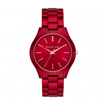 Watch strap Michael Kors MK3895 Steel Red 20mm