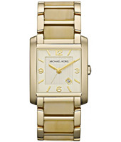 Watch strap Michael Kors MK4251 Steel Gold Toned 22mm