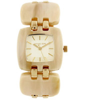 Watch strap Michael Kors MK4256 Plastic Beige 20mm