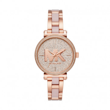 Watch strap Michael Kors MK4336 Steel Rosé 14mm