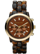 Michael kors shop relogio marrom