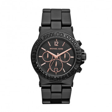 Watch strap Michael Kors MK5565 Steel Black