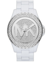 Watch strap Michael Kors MK5816 Plastic White 20mm